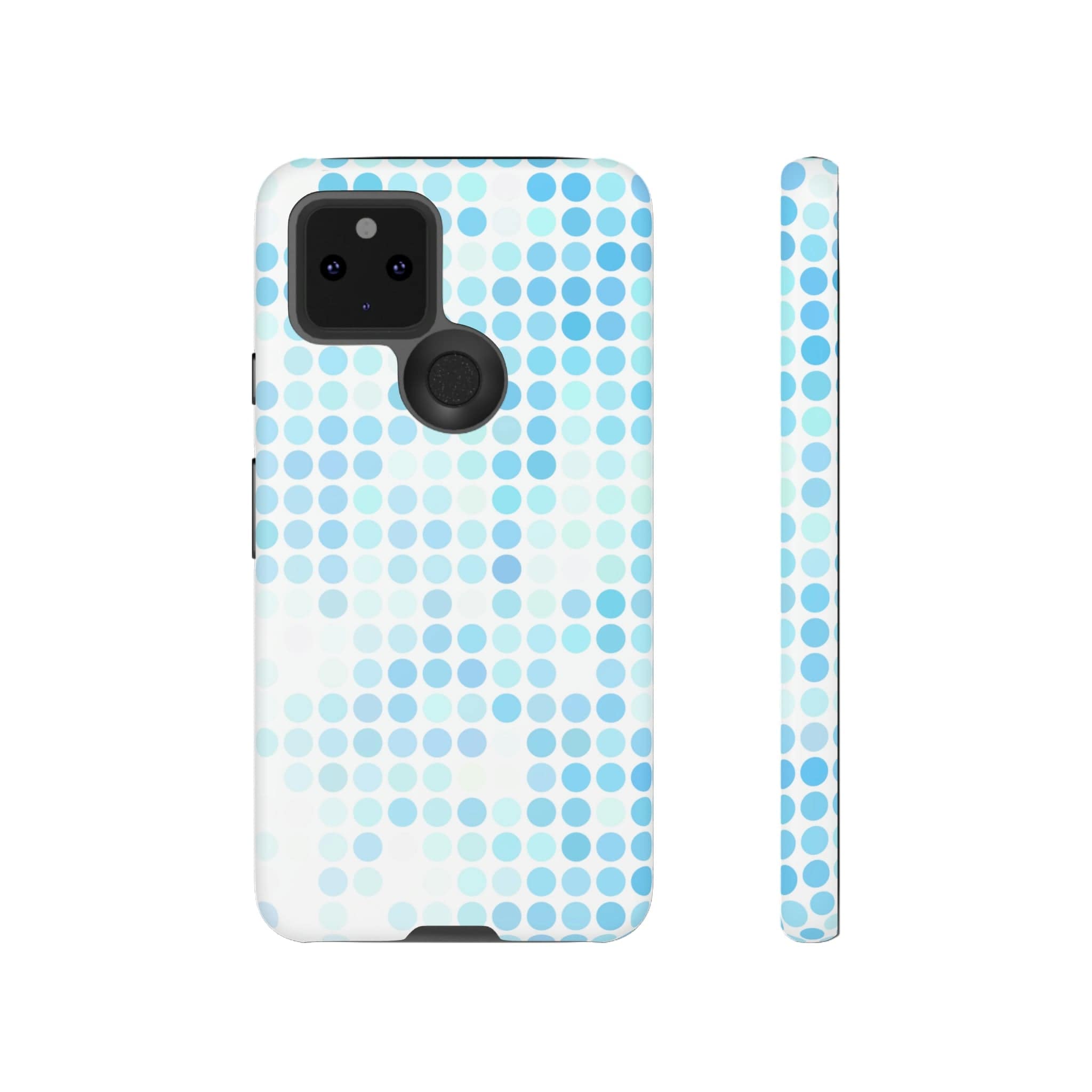 CASEBOB Phone Case Google Pixel 5 5G / Matte Blue Pixels Android Case (Protective)