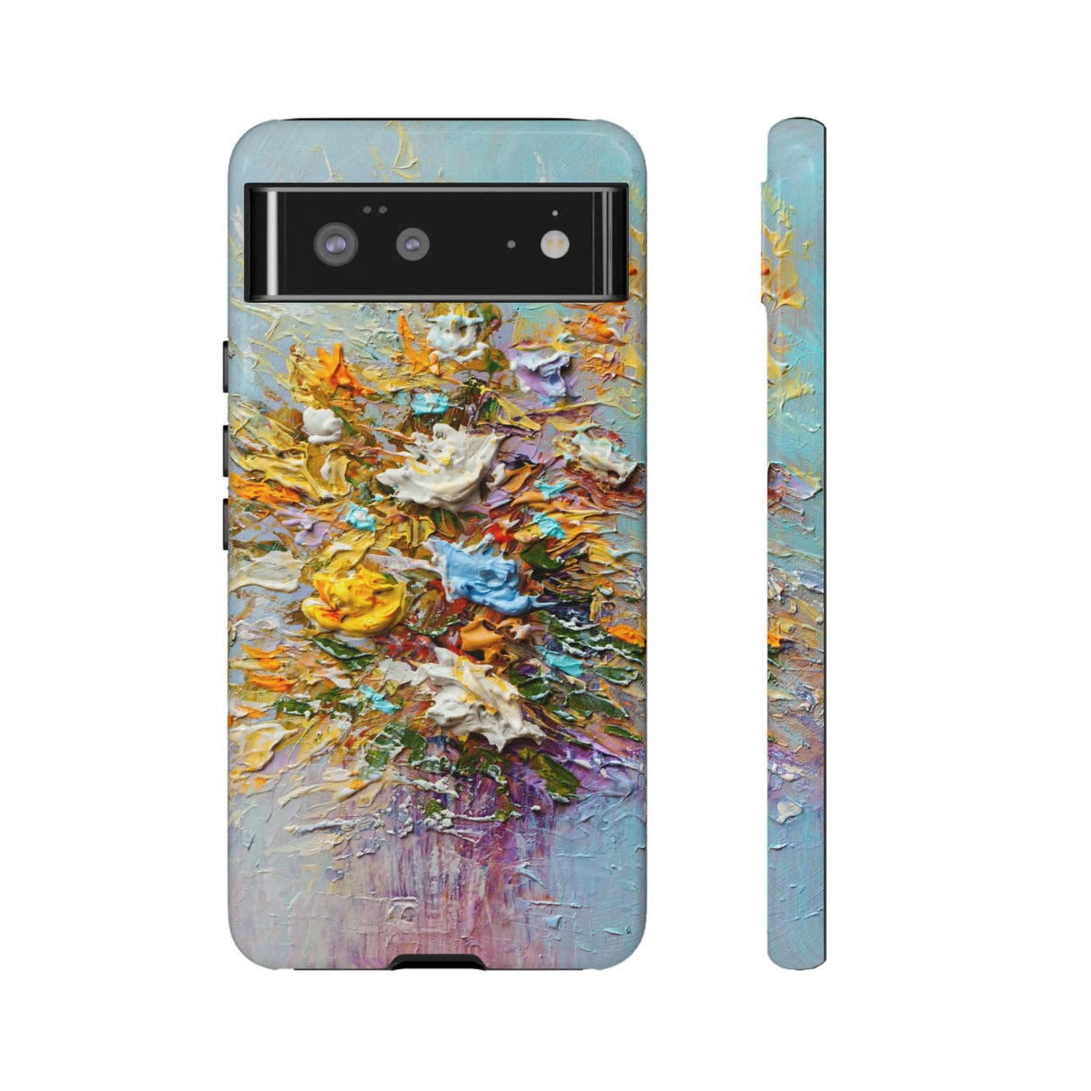 CASEBOB Phone Case Google Pixel 6 / Glossy Bouquet Flowers Android Case (Protective)