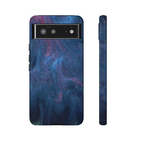 CASEBOB Phone Case Google Pixel 6 / Glossy Midnight Flow Ink Art Android Case (Protective)