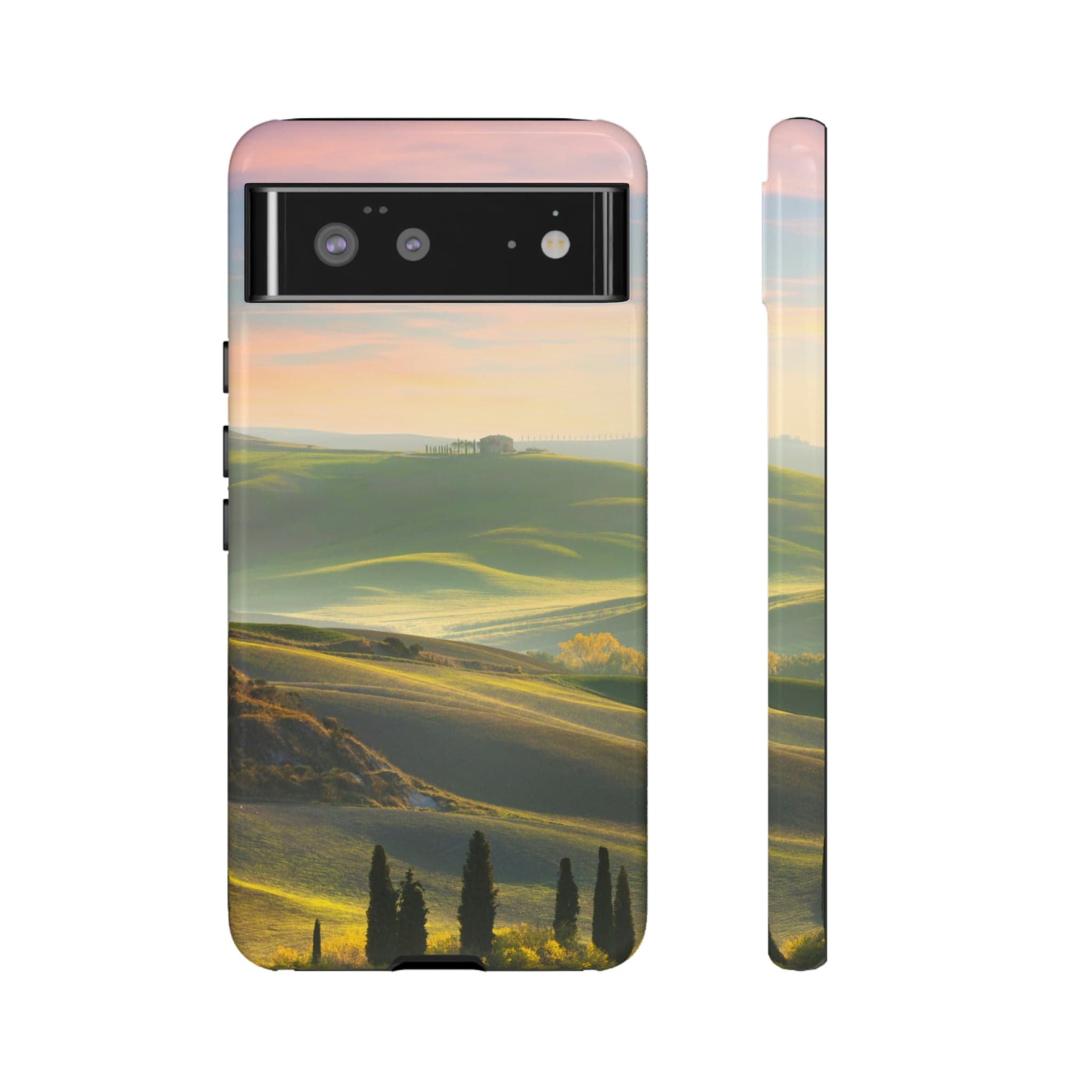 CASEBOB Phone Case Google Pixel 6 / Glossy Tuscany Sundown Android Case (Protective)