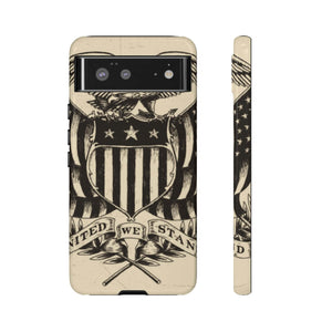 CASEBOB Phone Case Google Pixel 6 / Glossy Vintage American Eagle Android Case (Protective)