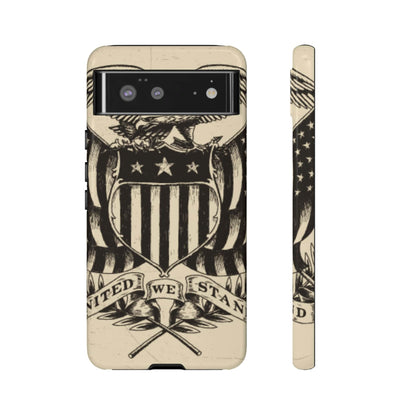 CASEBOB Phone Case Google Pixel 6 / Glossy Vintage American Eagle Android Case (Protective)