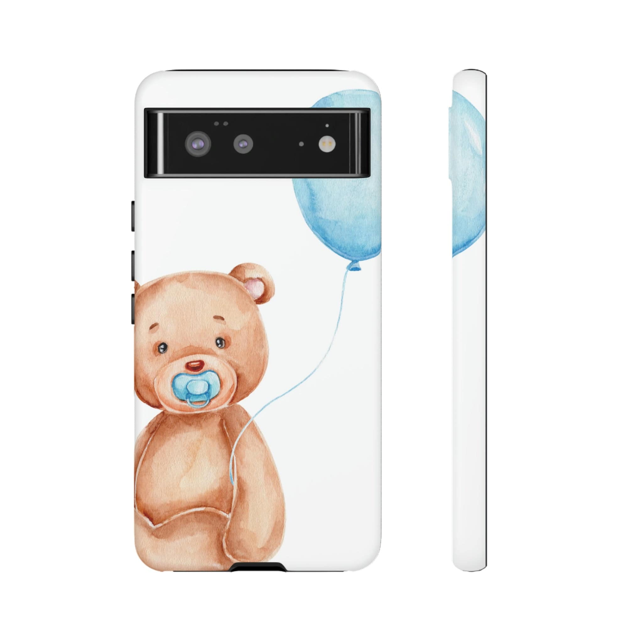 CASEBOB Phone Case Google Pixel 6 / Matte Cute Teddy Bear Android Case (Protective)