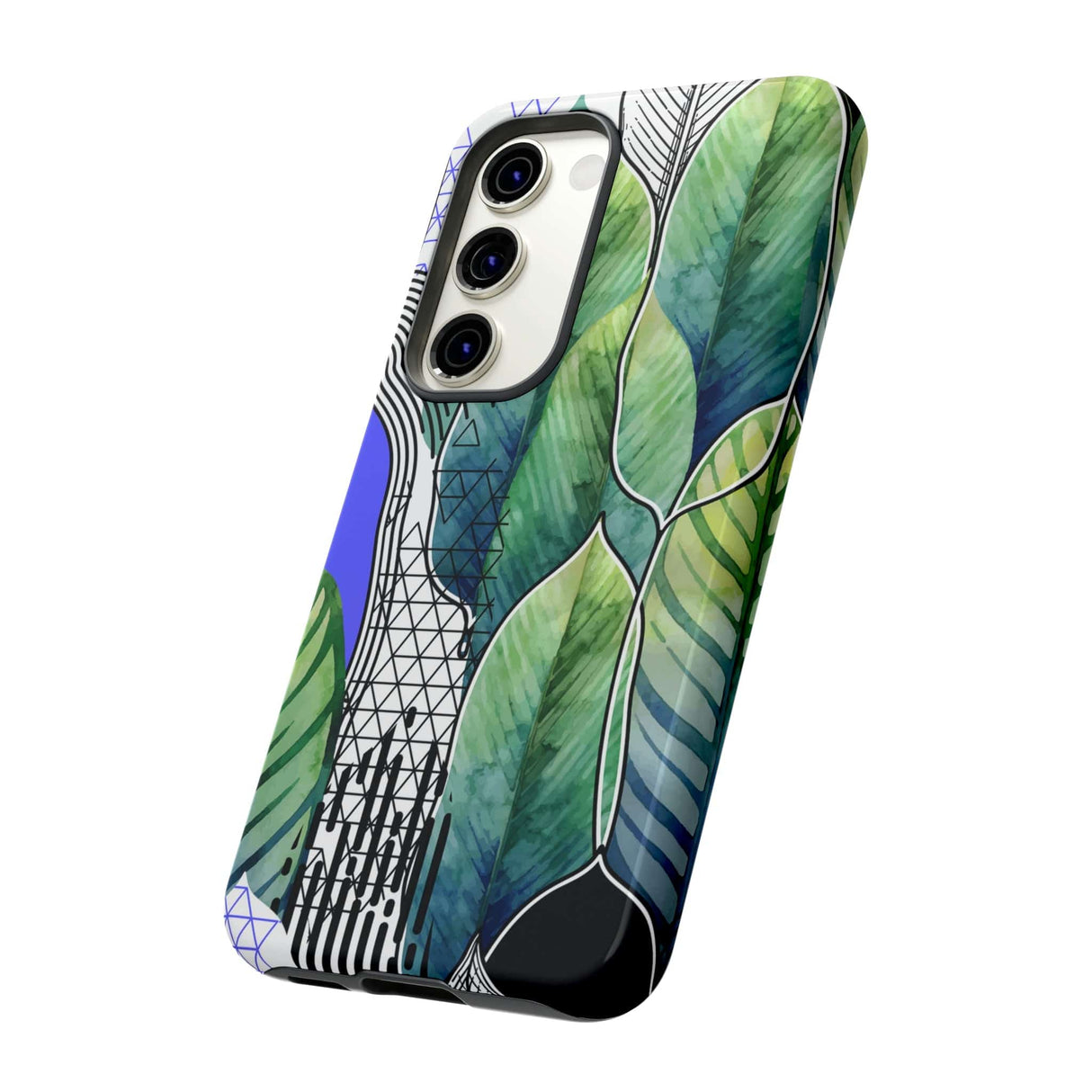 CASEBOB Phone Case Green Leafs Android Case (Protective)