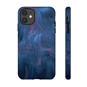 CASEBOB Phone Case iPhone 11 / Glossy Midnight Flow Ink Art iPhone Case (Protective)