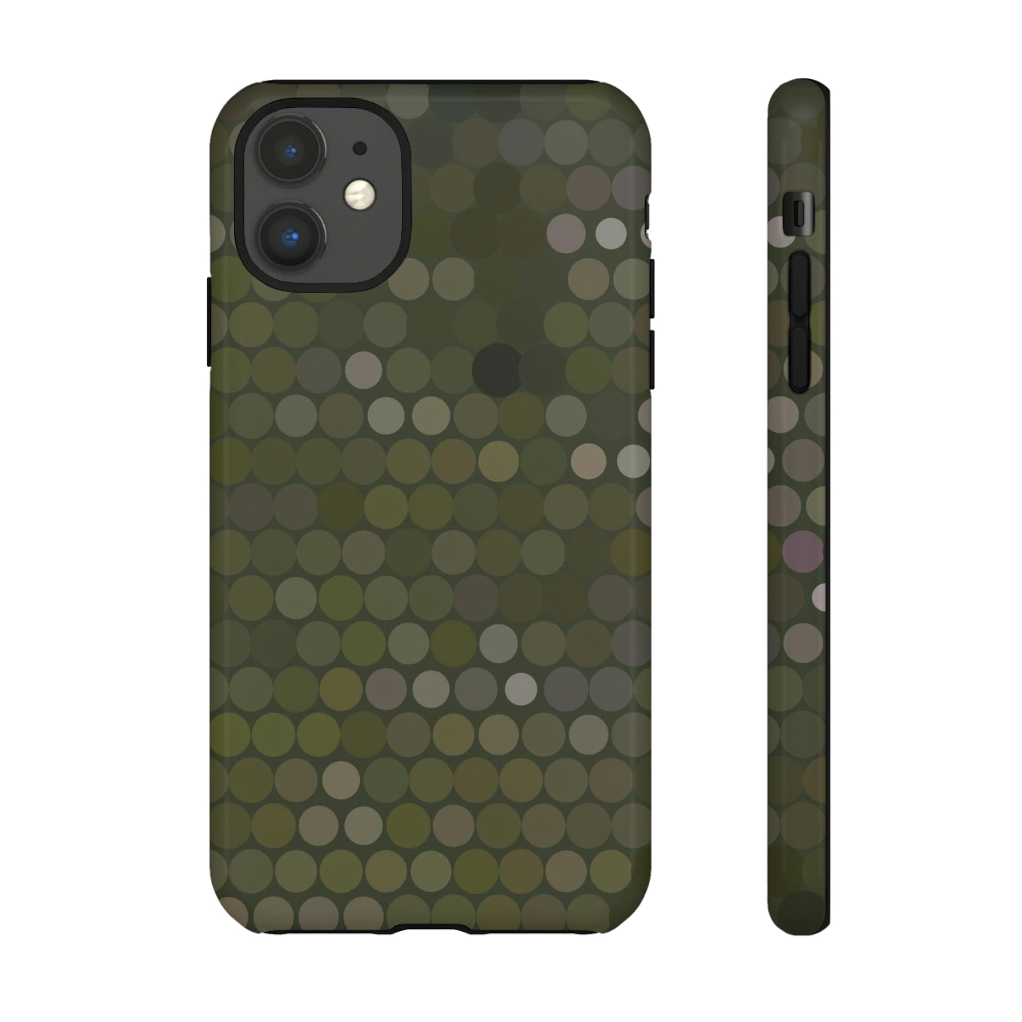 CASEBOB Phone Case iPhone 11 / Glossy Military Dot Camo Phone case