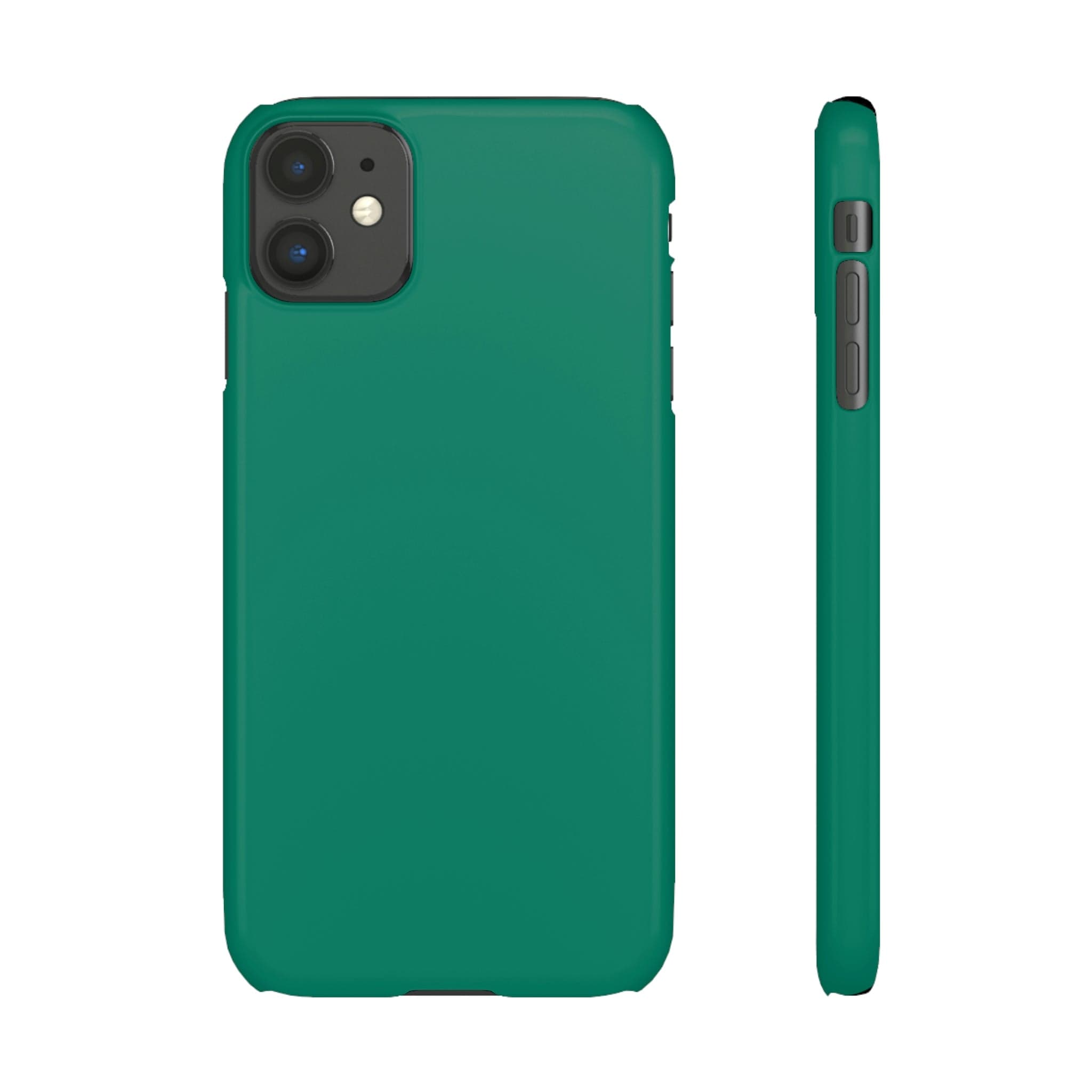 CASEBOB Phone Case iPhone 11 / Glossy Viridian iPhone Case (Slim)