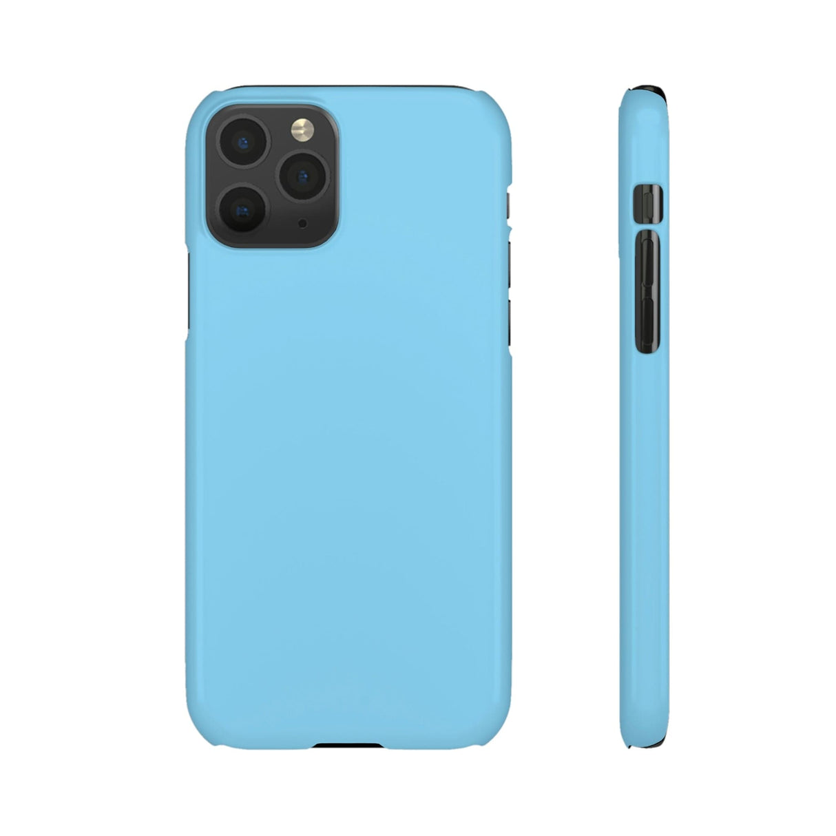 CASEBOB Phone Case iPhone 11 Pro / Glossy Baby Blue iPhone Case (Slim)