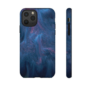 CASEBOB Phone Case iPhone 11 Pro / Glossy Midnight Flow Ink Art iPhone Case (Protective)