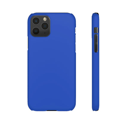 CASEBOB Phone Case iPhone 11 Pro / Matte Cerulean Blue iPhone Case (Slim)