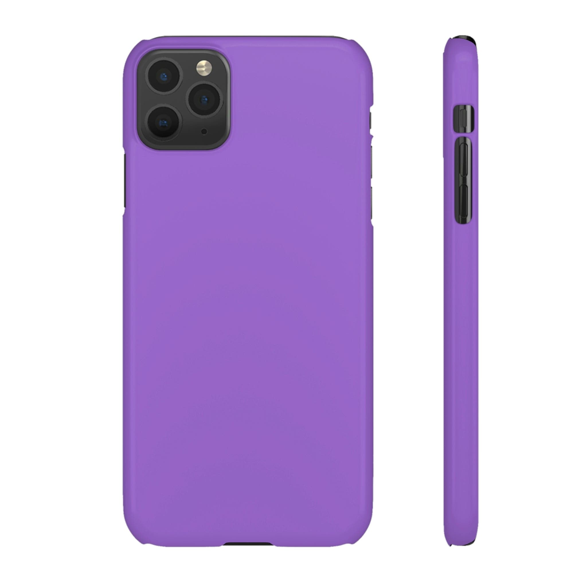 CASEBOB Phone Case iPhone 11 Pro Max / Glossy Amethyst iPhone Case (Slim)