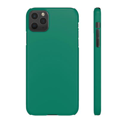 CASEBOB Phone Case iPhone 11 Pro Max / Glossy Viridian iPhone Case (Slim)