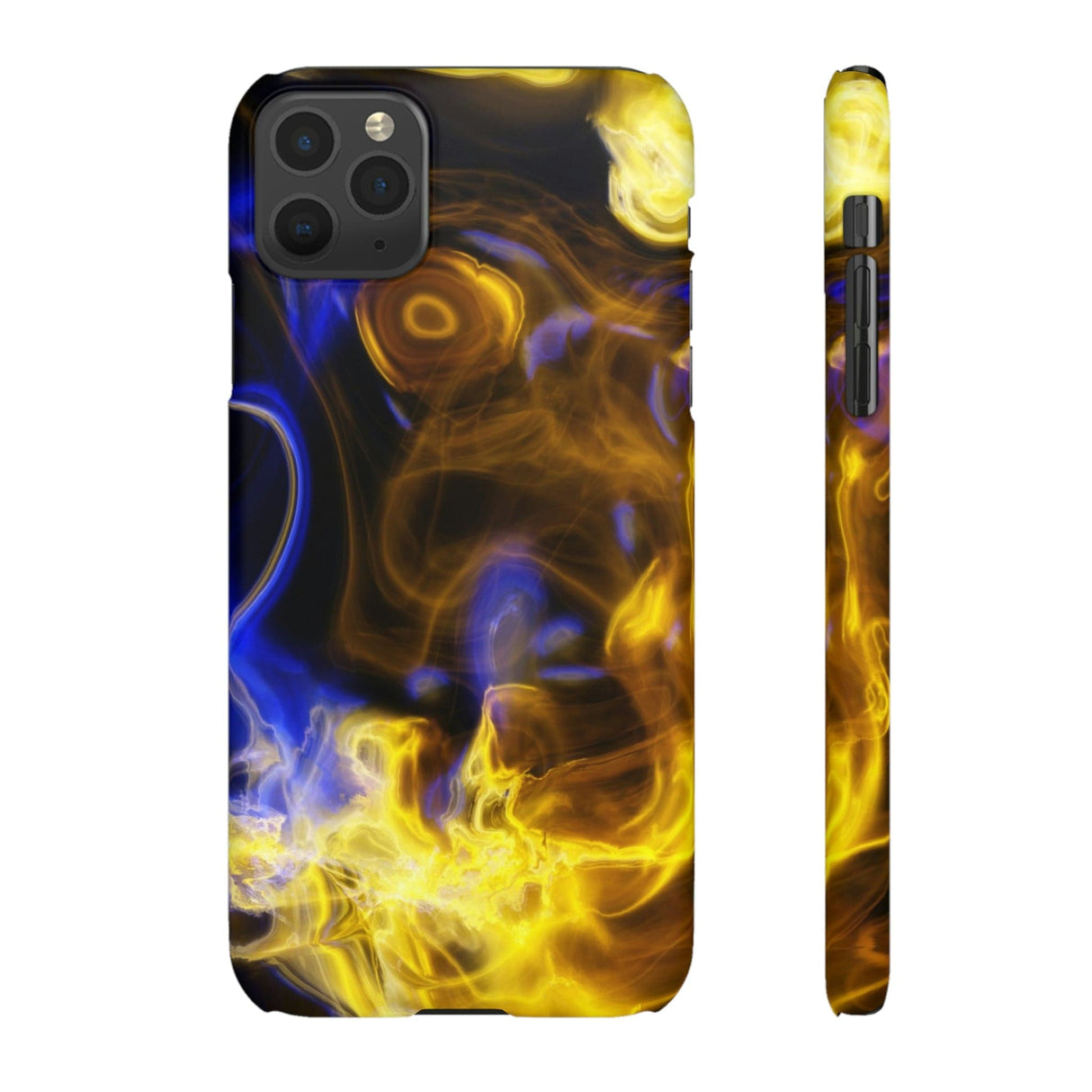 CASEBOB Phone Case iPhone 11 Pro Max / Matte Yellow Marble iPhone Case (Slim)