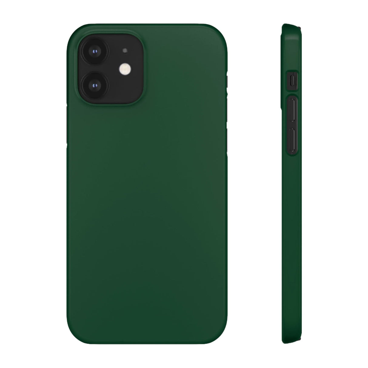 CASEBOB Phone Case iPhone 12 / Glossy British Racing Green iPhone Case (Slim)