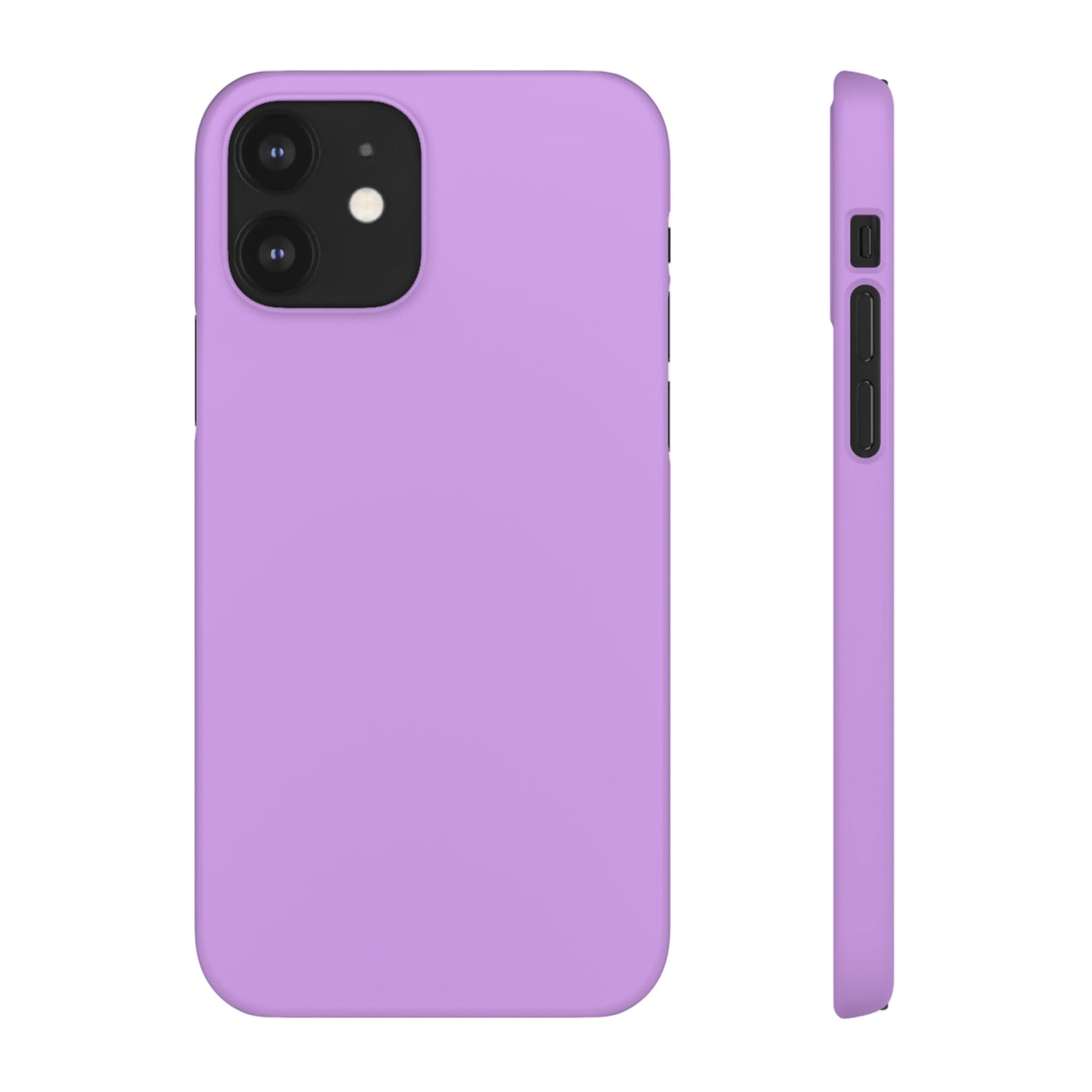 CASEBOB Phone Case iPhone 12 / Matte Bright Ube iPhone Case (Slim)