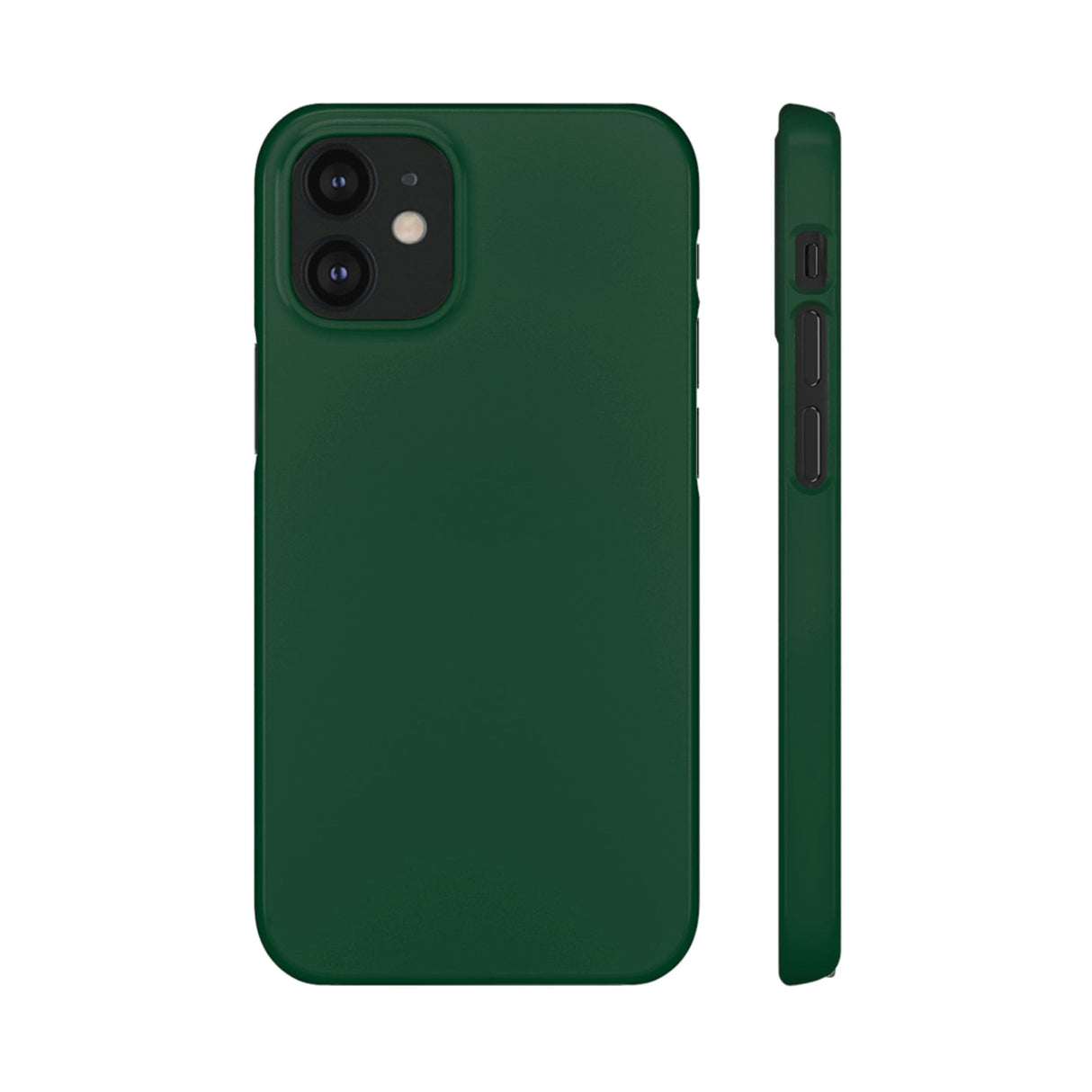 CASEBOB Phone Case iPhone 12 Mini / Glossy British Racing Green iPhone Case (Slim)