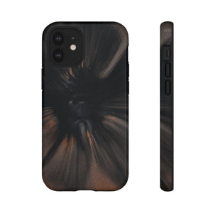 CASEBOB Phone Case iPhone 12 Mini / Glossy Warp Speed Ink Art iPhone Case (Protective)