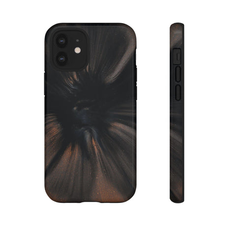 CASEBOB Phone Case iPhone 12 Mini / Glossy Warp Speed Ink Art iPhone Case (Protective)