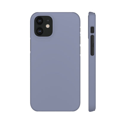 CASEBOB Phone Case iPhone 12 Mini / Matte Cool Grey iPhone Case (Slim)