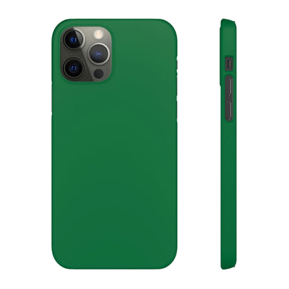 CASEBOB Phone Case iPhone 12 Pro / Matte Dartmouth Green iPhone Case (Slim)