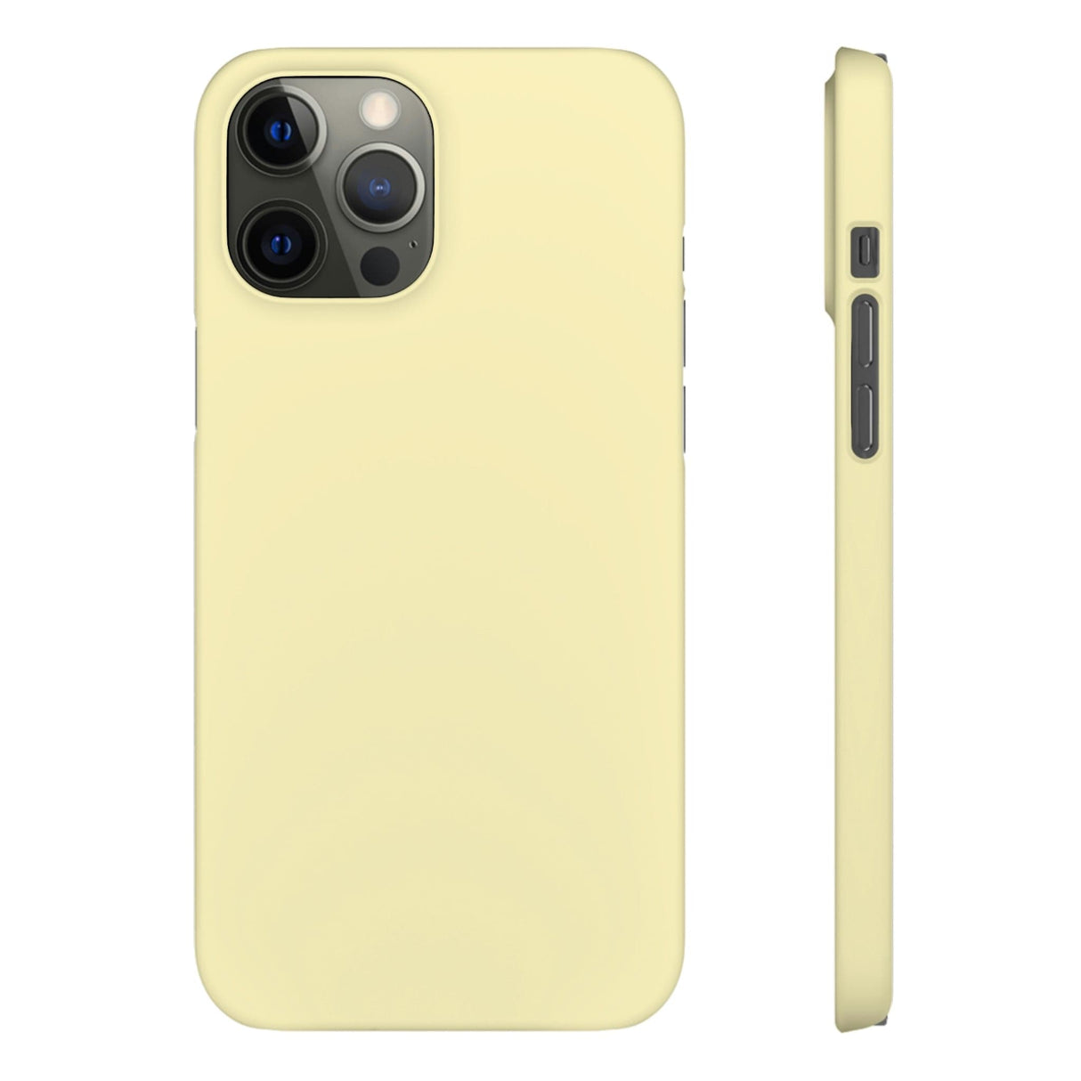 CASEBOB Phone Case iPhone 12 Pro Max / Matte Blond iPhone Case (Slim)