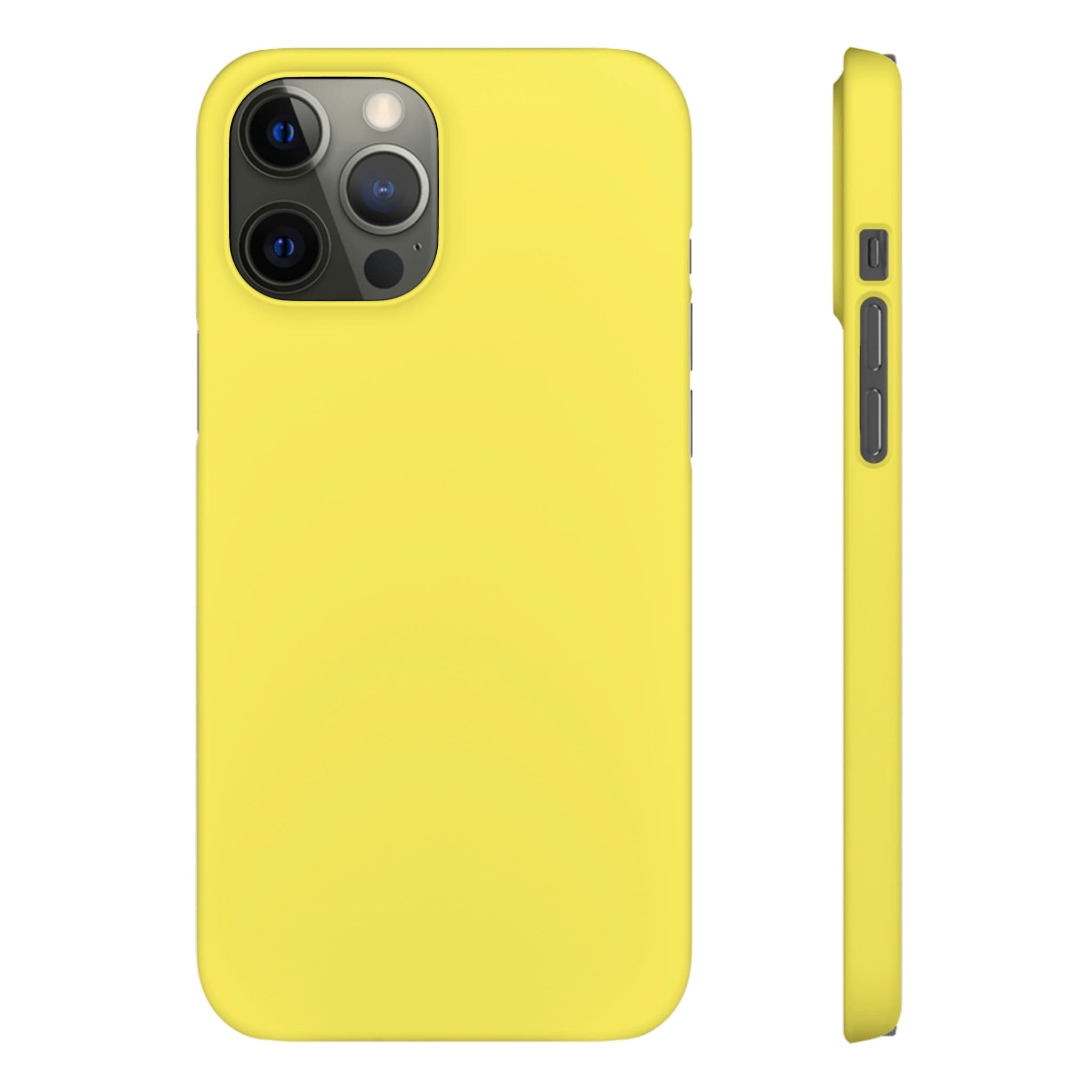 CASEBOB Phone Case iPhone 12 Pro Max / Matte Corn Yellow iPhone Case (Slim)