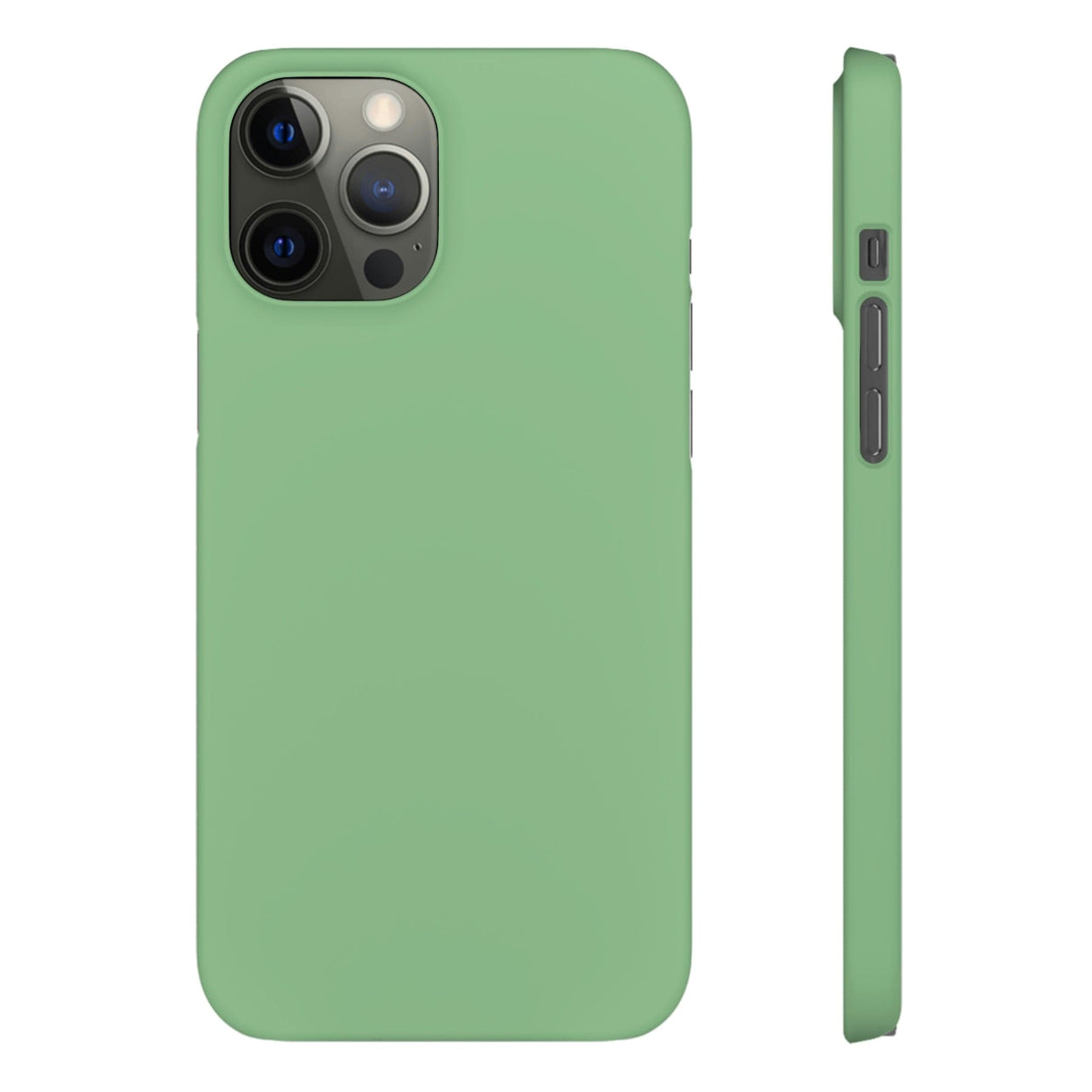 CASEBOB Phone Case iPhone 12 Pro Max / Matte Dark Sea Green iPhone Case (Slim)