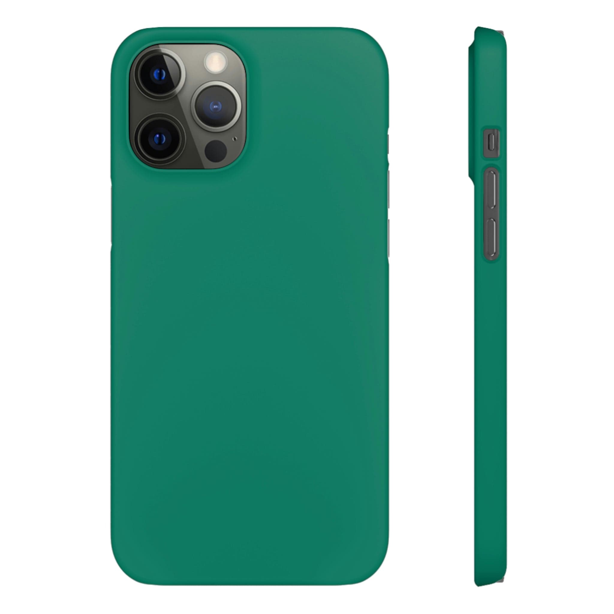 CASEBOB Phone Case iPhone 12 Pro Max / Matte Viridian iPhone Case (Slim)