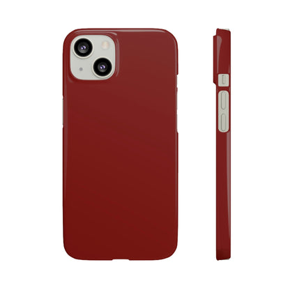 CASEBOB Phone Case iPhone 13 / Glossy Barn Red iPhone Case (Slim)