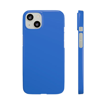 CASEBOB Phone Case iPhone 13 / Glossy Celtic Blue iPhone Case (Slim)