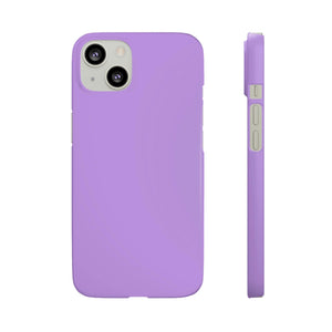 CASEBOB Phone Case iPhone 13 / Matte Bright Lavender iPhone Case (Slim)