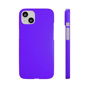 CASEBOB Phone Case iPhone 13 / Matte Electric Indigo iPhone Case (Slim)