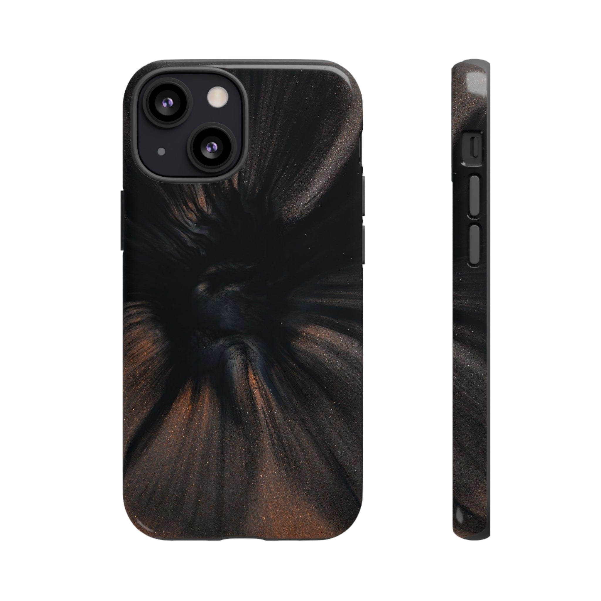 CASEBOB Phone Case iPhone 13 Mini / Glossy Warp Speed Ink Art iPhone Case (Protective)