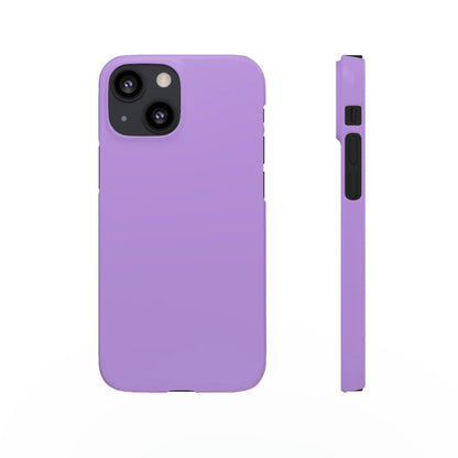 CASEBOB Phone Case iPhone 13 Mini / Matte Bright Lavender iPhone Case (Slim)