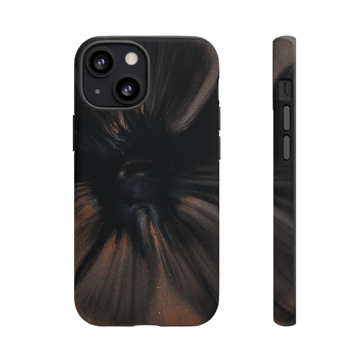 CASEBOB Phone Case iPhone 13 Mini / Matte Warp Speed Ink Art iPhone Case (Protective)