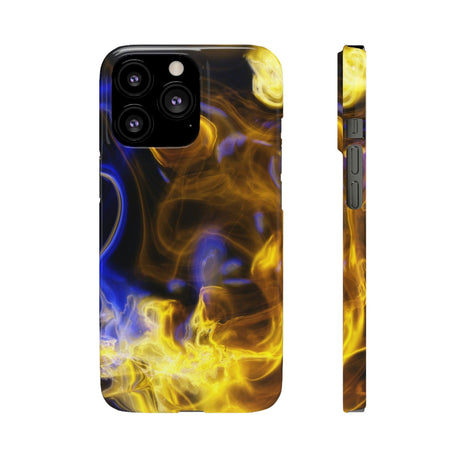 CASEBOB Phone Case iPhone 13 Pro / Glossy Yellow Marble iPhone Case (Slim)