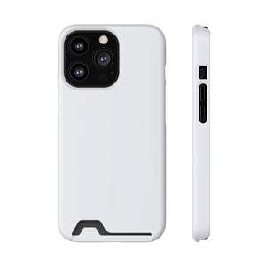 CASEBOB Phone Case iPhone 13 Pro / Matte / With gift packaging Ghost White iPhone Case (Card)