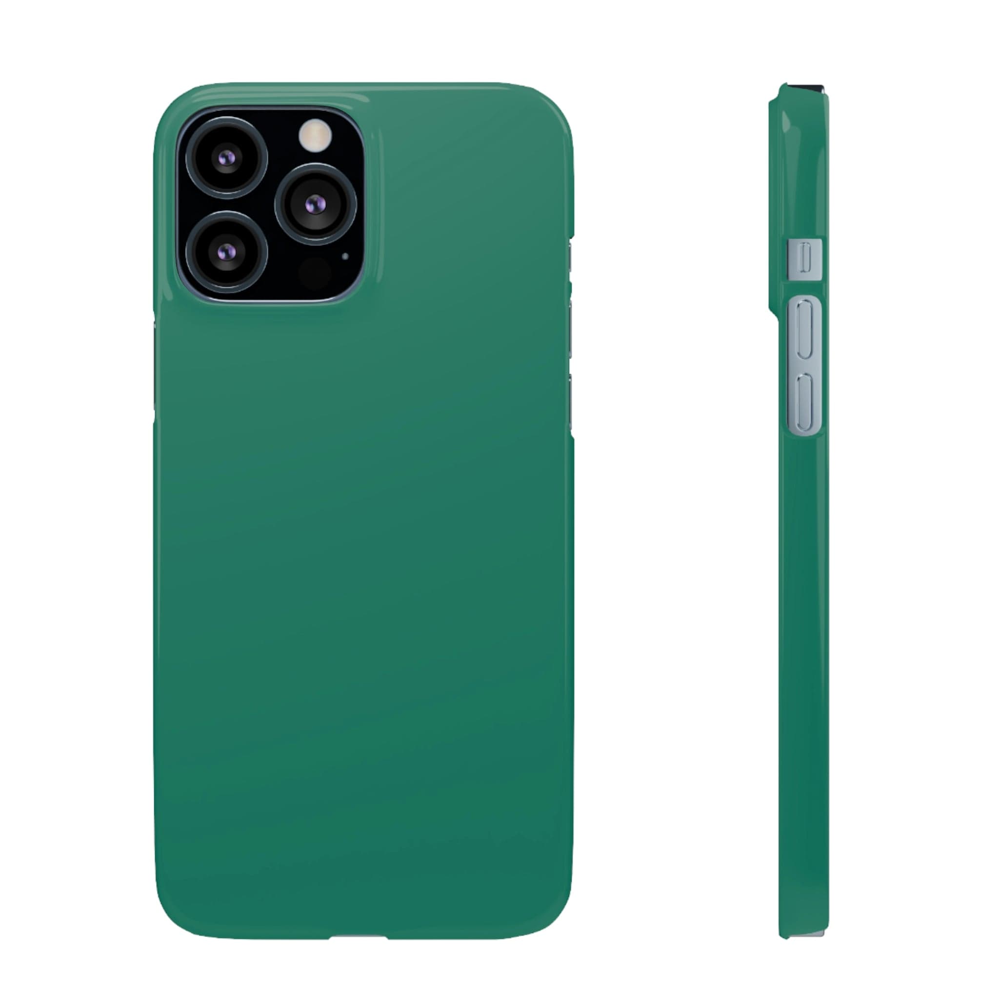 CASEBOB Phone Case iPhone 13 Pro Max / Glossy Viridian iPhone Case (Slim)