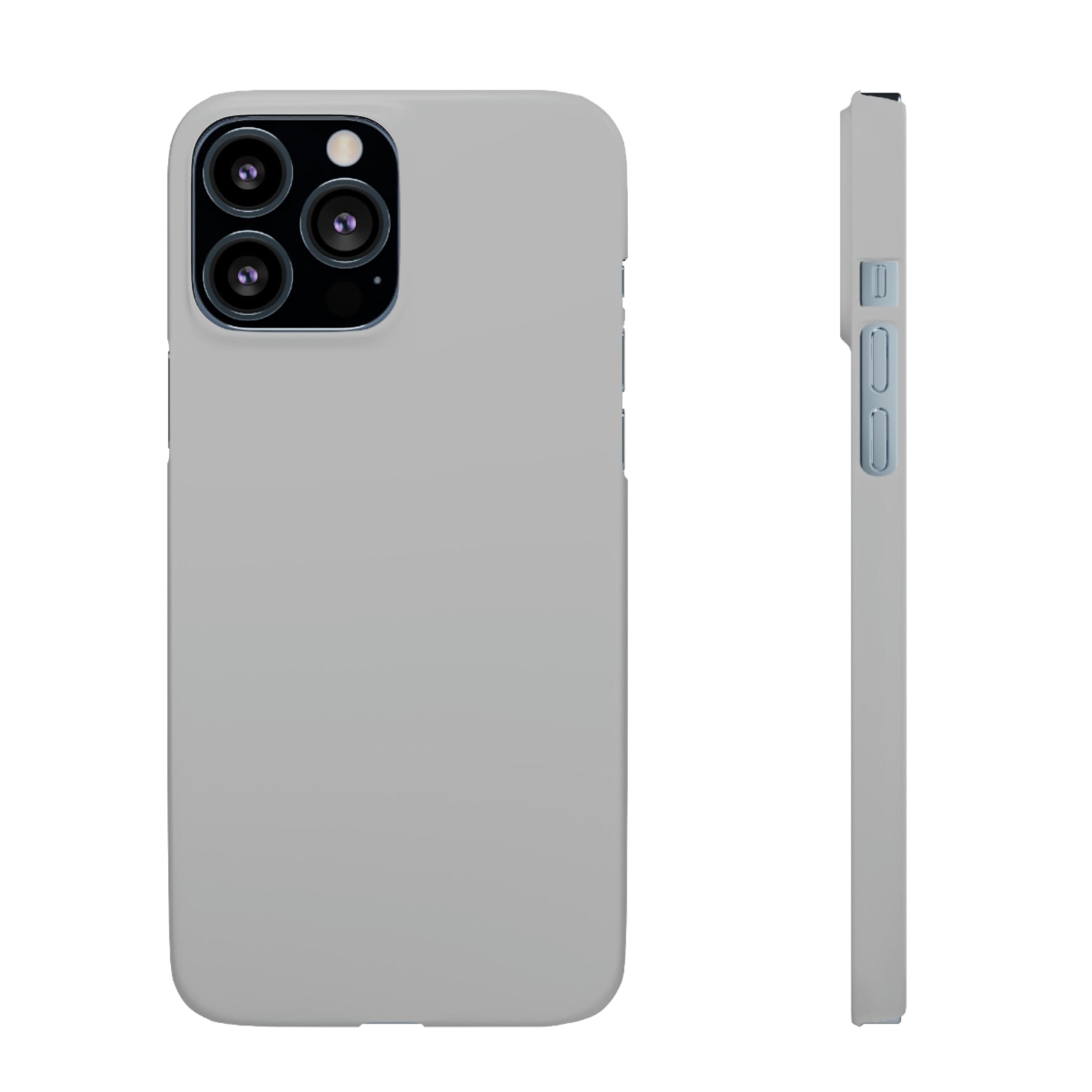 CASEBOB Phone Case iPhone 13 Pro Max / Matte Gray iPhone Case (Slim)