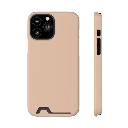 CASEBOB Phone Case iPhone 13 Pro Max / Matte / With gift packaging Desert Sand iPhone Case (Card)