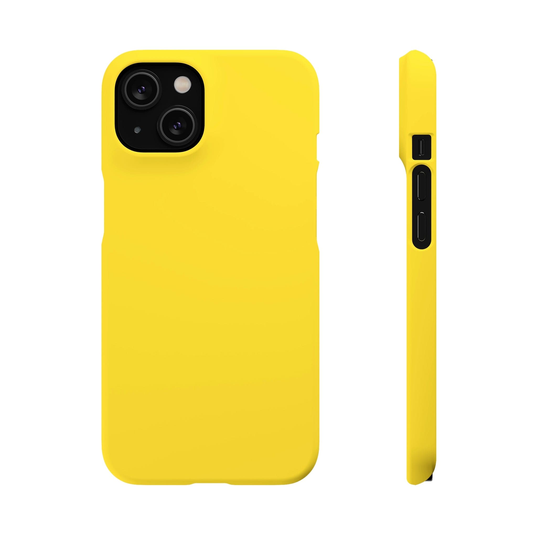 CASEBOB Phone Case iPhone 14 / Matte Banana Yellow iPhone Case (Slim)