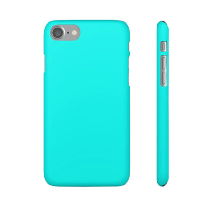 CASEBOB Phone Case iPhone 7 / Matte Flourescent Blue iPhone Case (Slim)