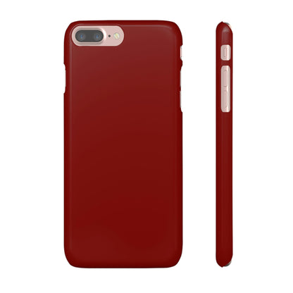 CASEBOB Phone Case iPhone 7 Plus / Glossy Barn Red iPhone Case (Slim)