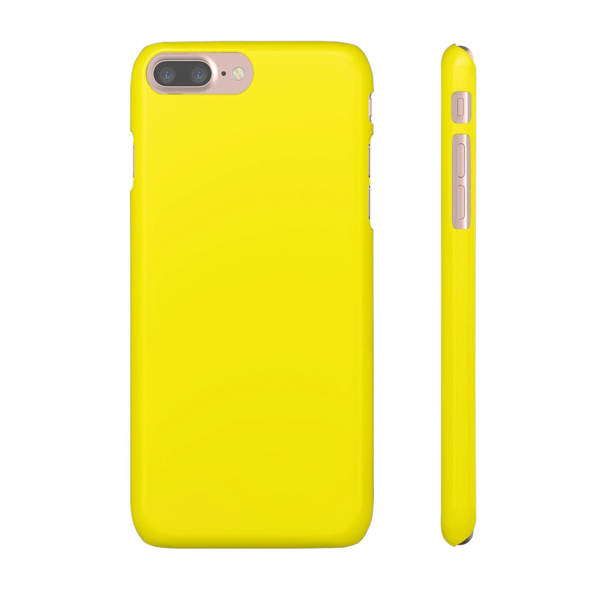 CASEBOB Phone Case iPhone 7 Plus / Glossy Canary Yellow iPhone Case (Slim)