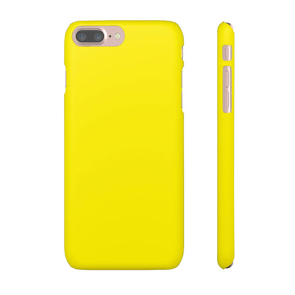 CASEBOB Phone Case iPhone 7 Plus / Matte Canary Yellow iPhone Case (Slim)