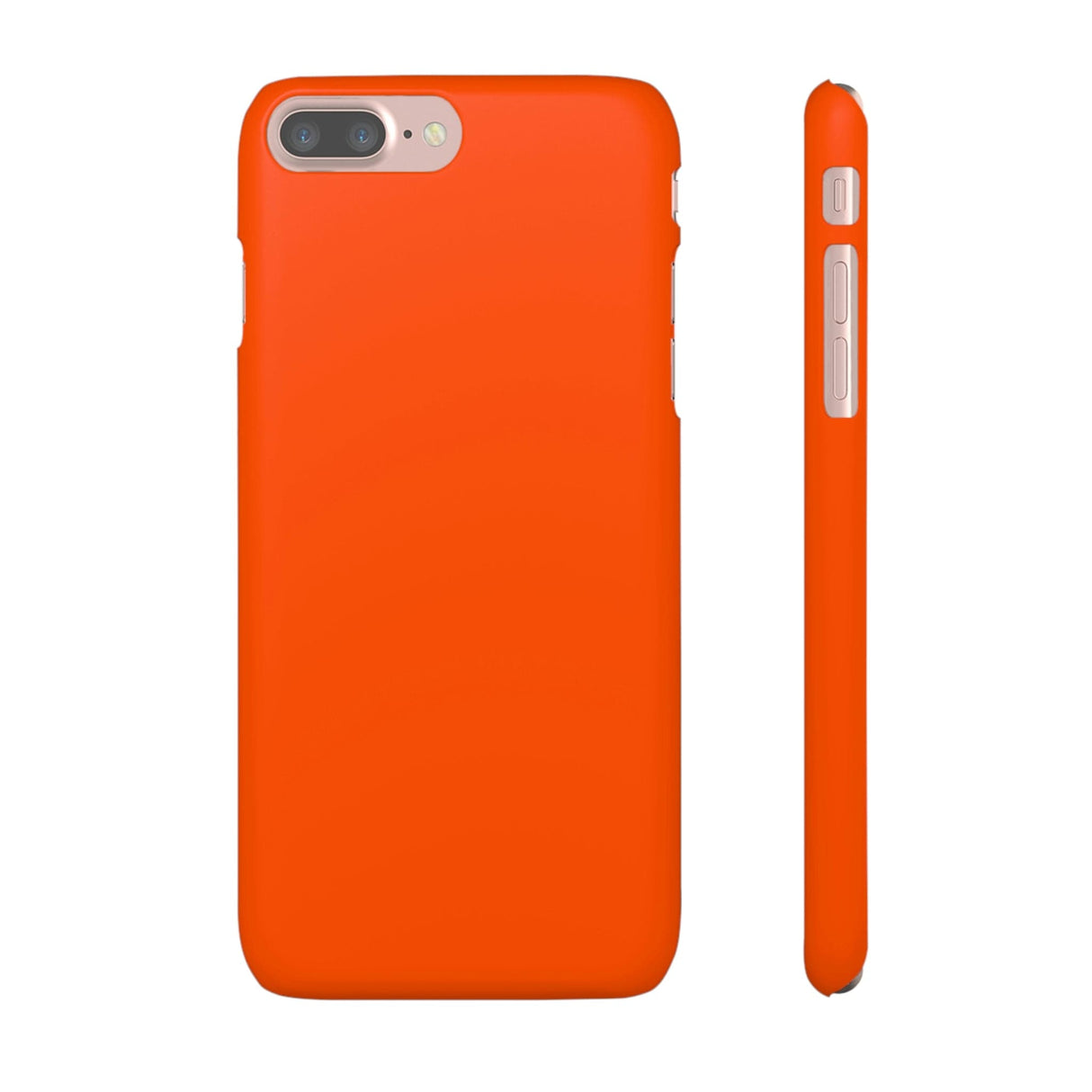 CASEBOB Phone Case iPhone 7 Plus / Matte International Orange iPhone Case (Slim)