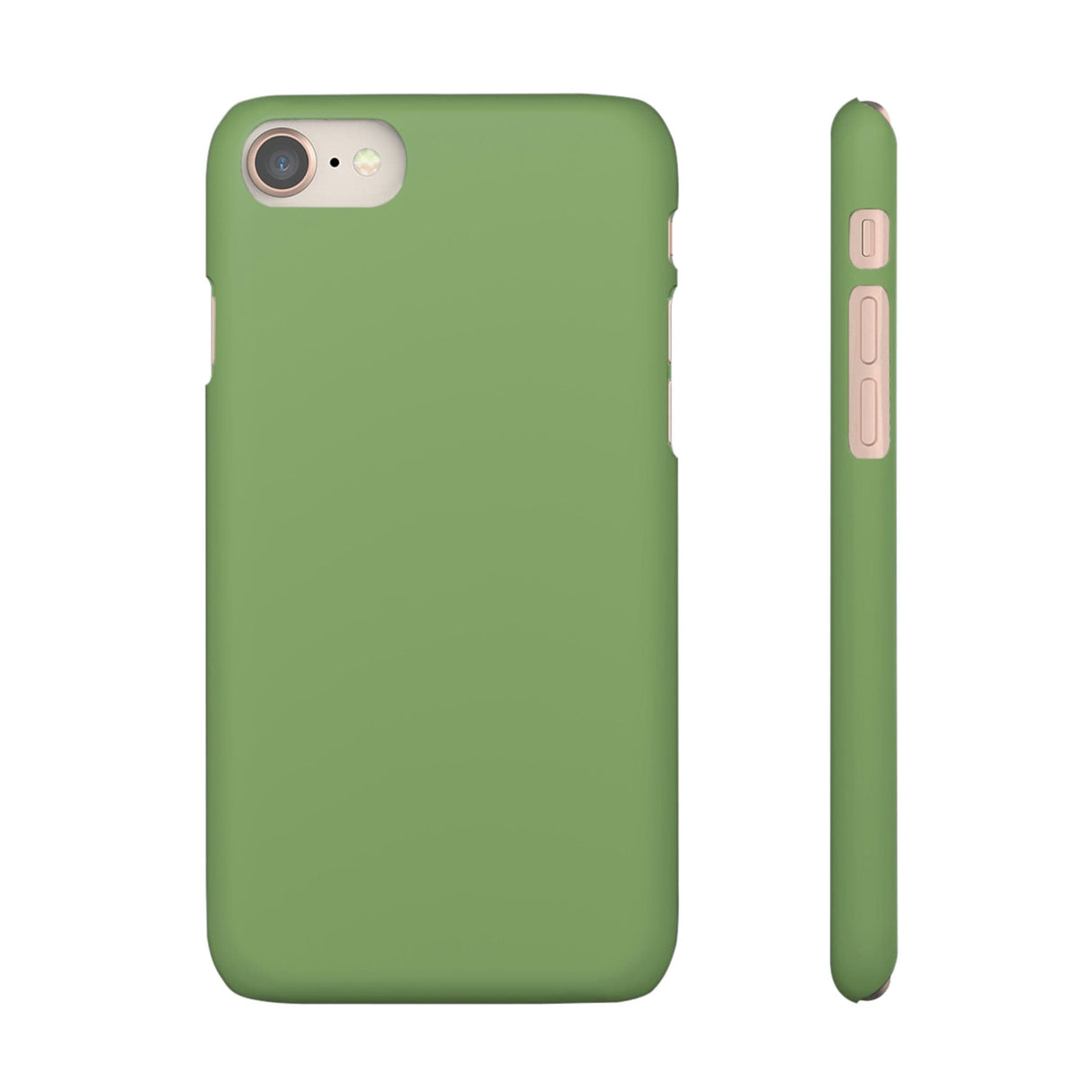 CASEBOB Phone Case iPhone 8 / Matte Asparagus Green iPhone Case (Slim)