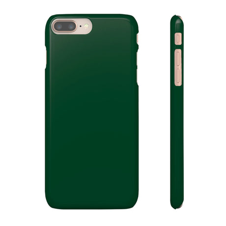 CASEBOB Phone Case iPhone 8 Plus / Glossy British Racing Green iPhone Case (Slim)