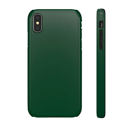 CASEBOB Phone Case iPhone X / Glossy British Racing Green iPhone Case (Slim)