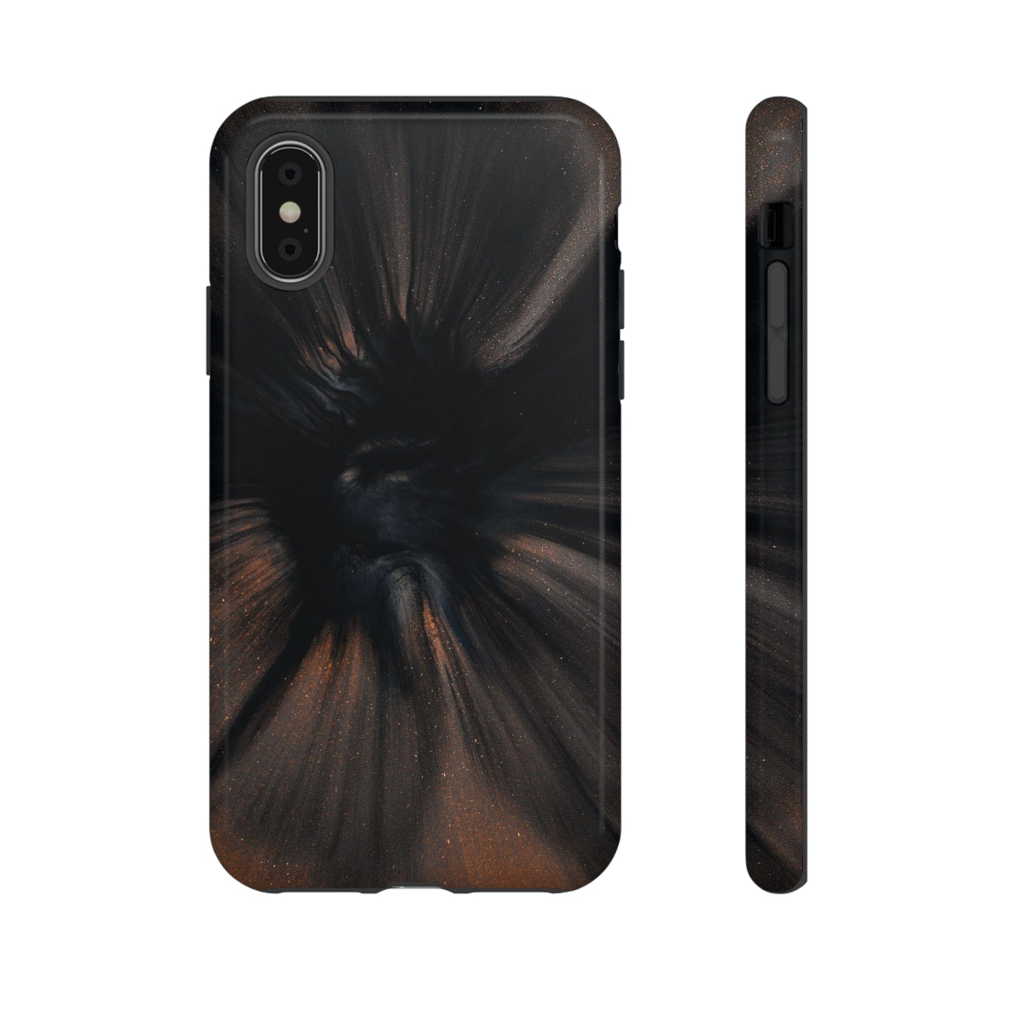 CASEBOB Phone Case iPhone X / Glossy Warp Speed Ink Art iPhone Case (Protective)